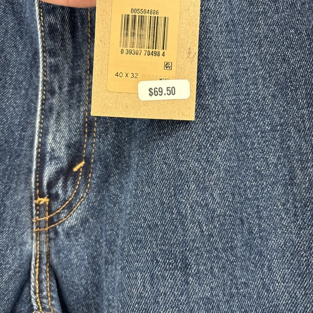 NEW Levis 550 Jeans Mens 40x32 Medium Wash Denim Relaxed Tapered Blue
